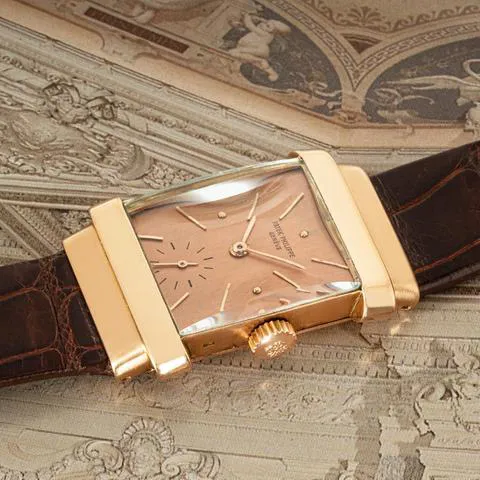 Patek Philippe Top Hat 1450 22mm Rose gold Silver 2