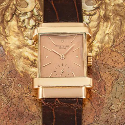 Patek Philippe Top Hat 1450 22mm Rose gold Silver 4