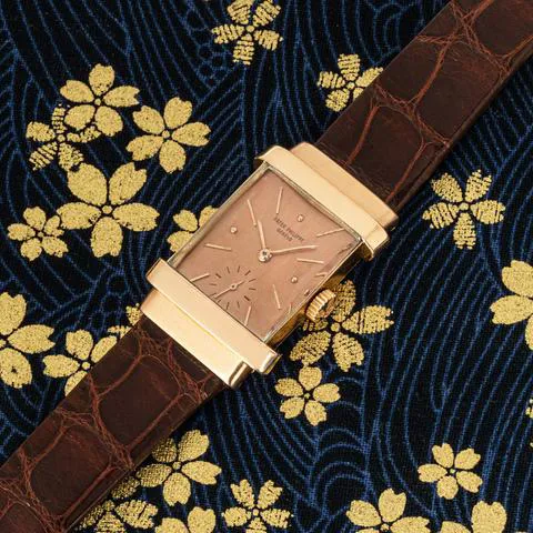 Patek Philippe Top Hat 1450 22mm Rose gold Silver 6