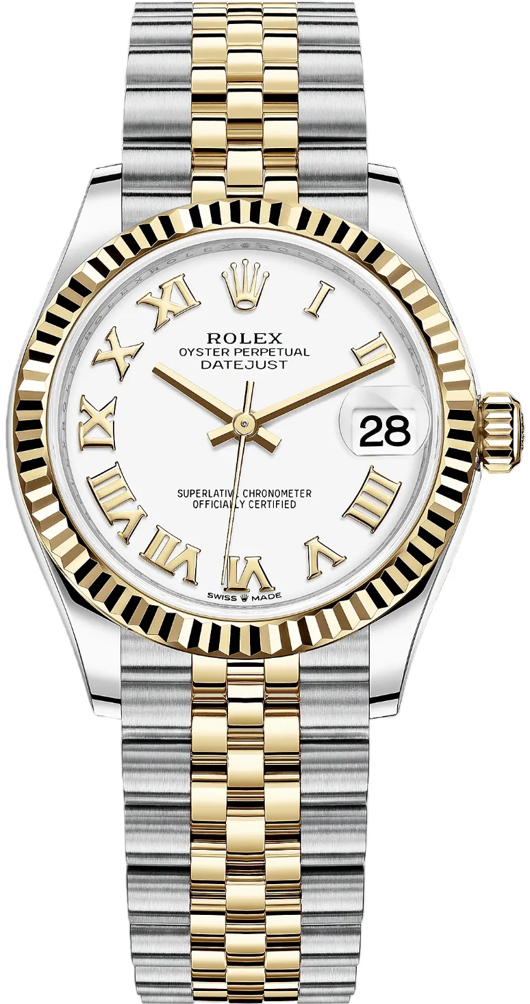 Rolex Datejust 278273-0002 31mm Stainless steel White