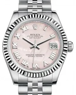 Rolex Datejust 31 178274 White gold and Stainless steel Pink