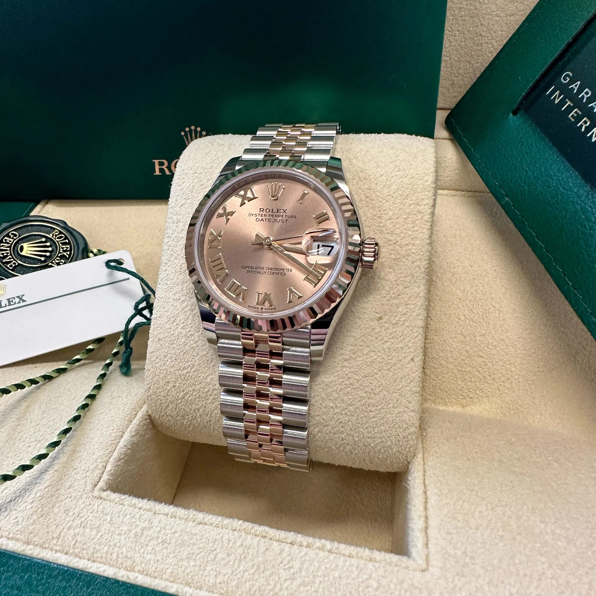 Rolex Datejust 31 278271-0006 31mm Oystersteel and Everose gold Rose 1