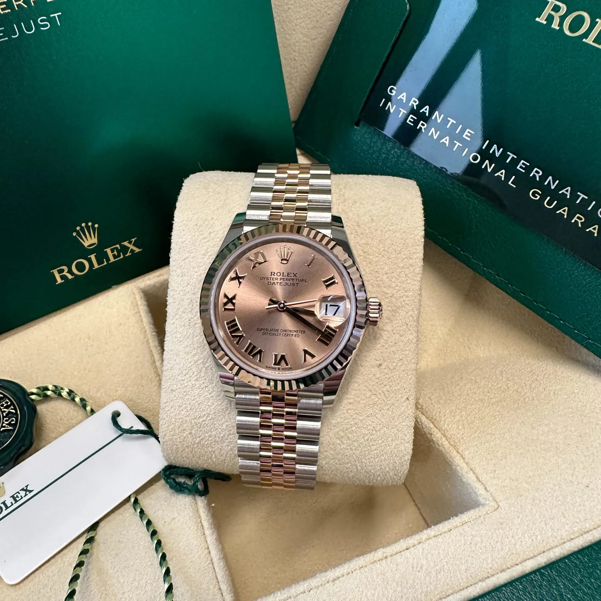 Rolex Datejust 31 278271-0006 31mm Oystersteel and Everose gold Rose 7