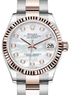 Rolex Datejust 31 278271 Rose gold and Stainless steel White