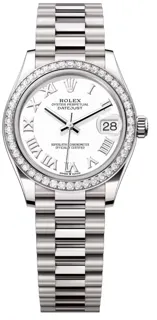 Rolex Datejust 278289RBR-0007 White gold White