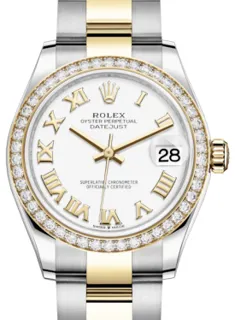 Rolex Datejust 31 278383RBR Steel$Yellow Gold$Diamonds White