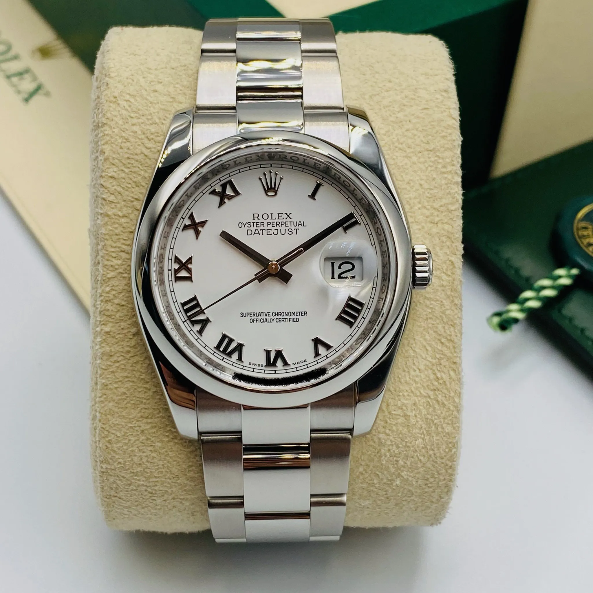 Rolex Datejust 36 116200 White 2