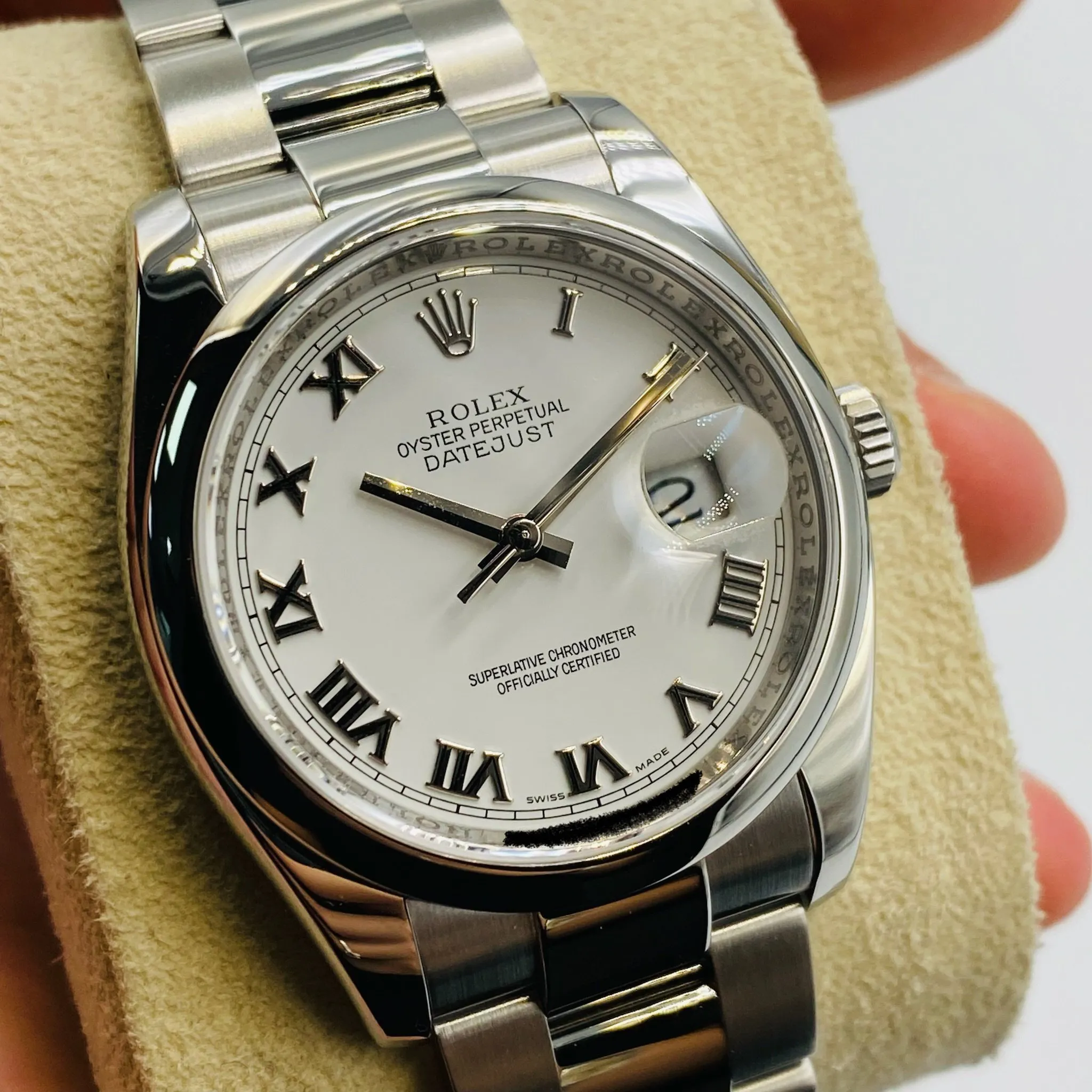 Rolex Datejust 36 116200 White 3