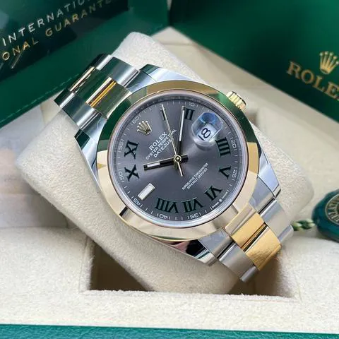 Rolex Datejust 41 126303 41mm Yellow gold and Stainless steel Gray