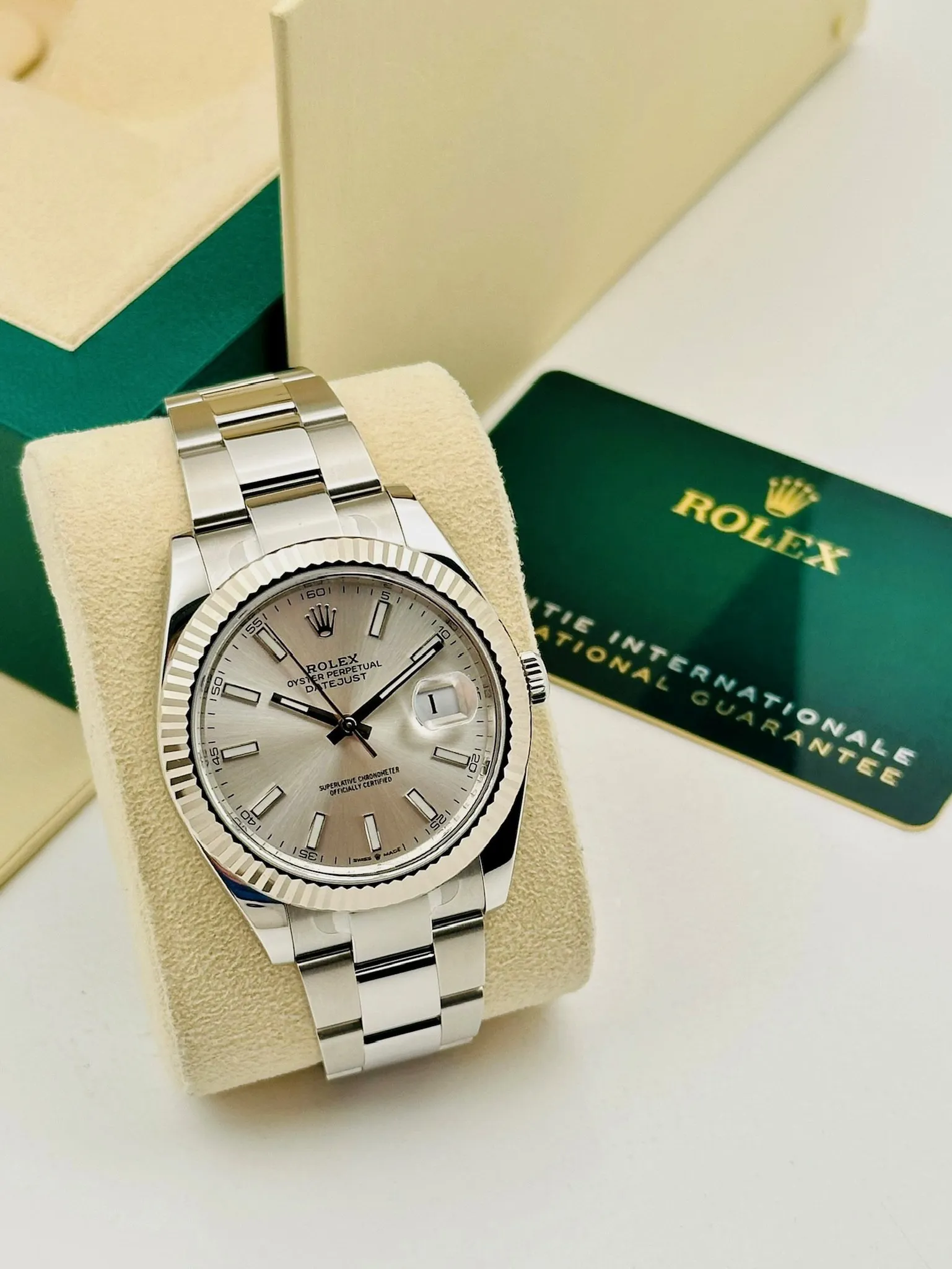 Rolex Datejust 41 126334 41mm Silver Silver