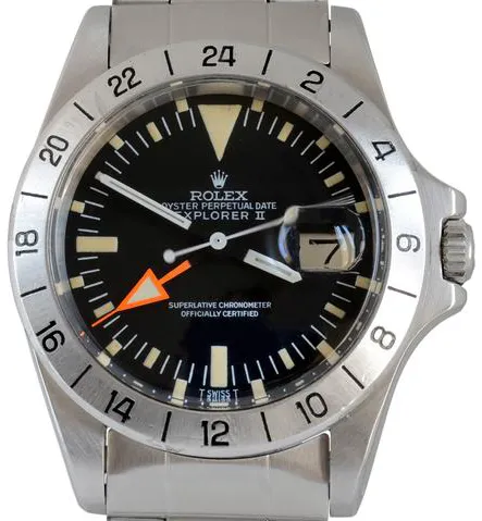 Rolex Explorer II 1655 40mm Stainless steel Black 1