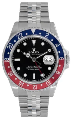 Rolex GMT-Master 3135 42.5mm Stainless steel Black