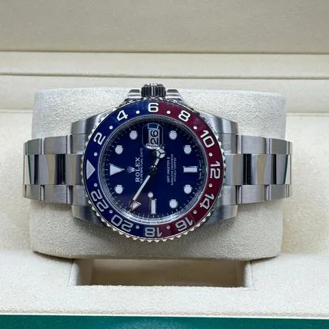 Rolex GMT-Master II 126719BLRO 40mm White gold Blue