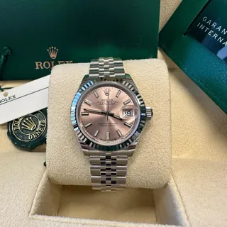 Rolex Lady-Datejust 279174-0001 White gold and Stainless steel Pink