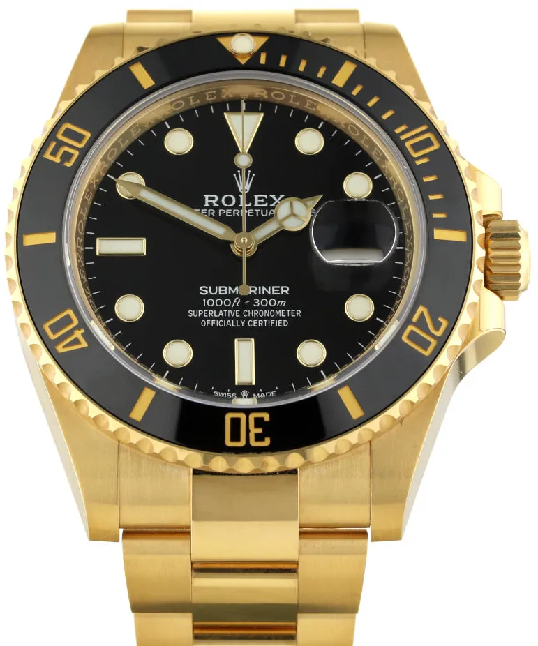 Rolex Submariner 126618LN 41mm Yellow gold