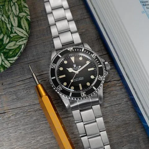 Rolex Submariner 5513 40mm Stainless steel Black 1