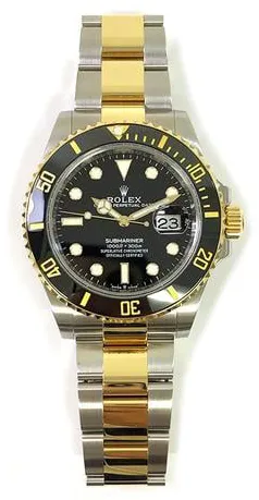 Rolex Submariner 126613LN 41mm Yellow gold and Stainless steel Black