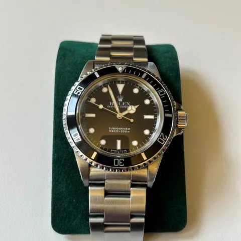 Rolex Submariner (No Date) 5513 40mm Stainless steel Black