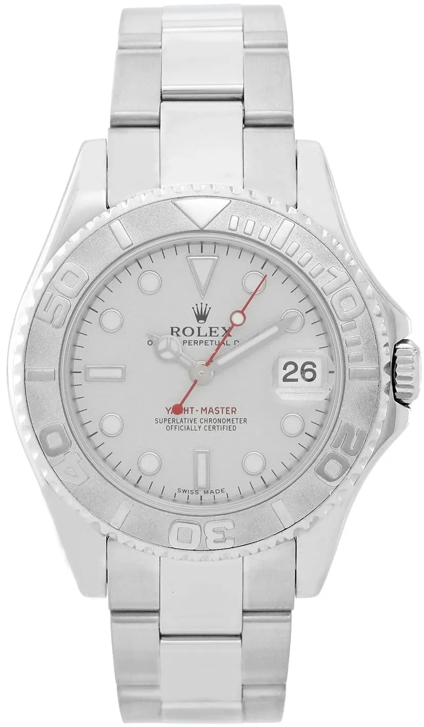 Rolex Yacht-Master 168622-0004 35mm Stainless steel Silver