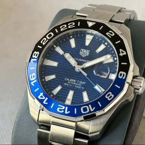 TAG Heuer Aquaracer 300M WAY201T.BA0927 43mm Stainless steel Blue