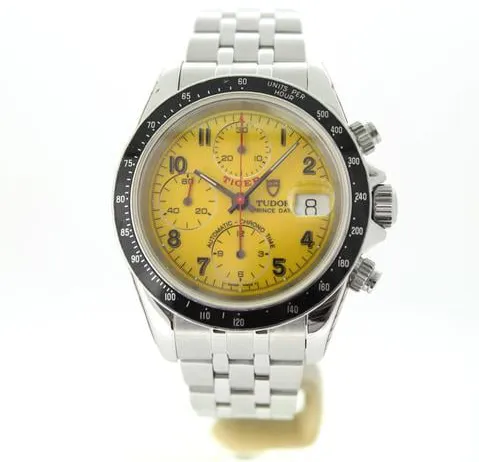 Tudor Prince Date 79260P 40mm Stainless steel Yellow