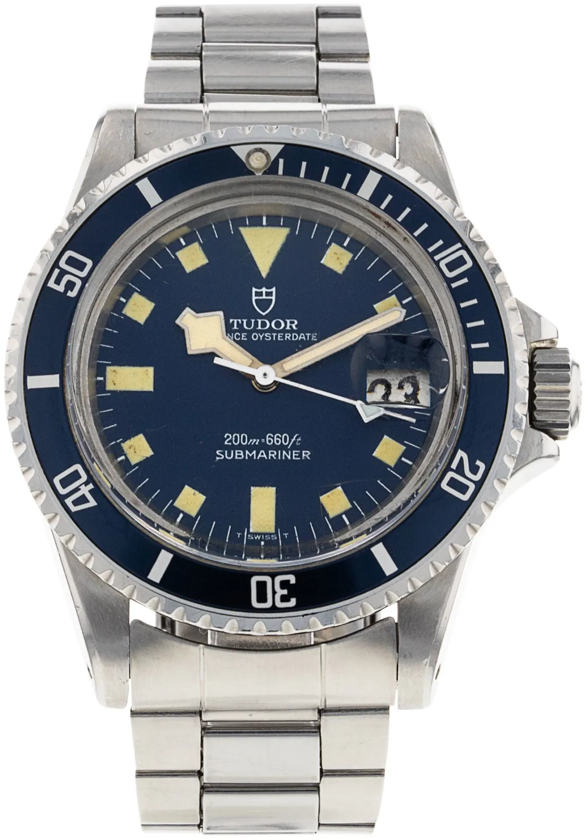 Tudor Submariner 9411/0 40mm Stainless steel Blue