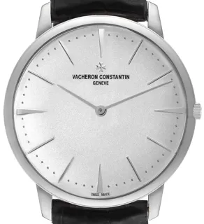 Vacheron Constantin Patrimony 81180/000G-9117 White gold Silver