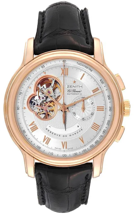 Zenith Chronomaster 18.1260.4021/01.C505 45mm Rose gold Silver