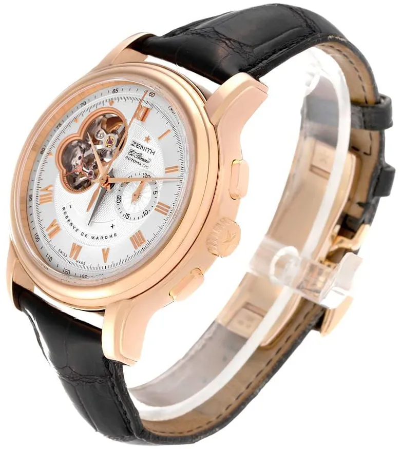 Zenith Chronomaster 18.1260.4021/01.C505 45mm Rose gold Silver 1