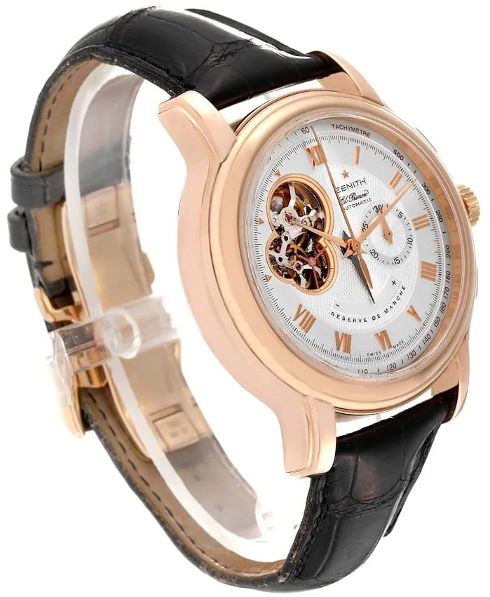 Zenith Chronomaster 18.1260.4021/01.C505 45mm Rose gold Silver 2