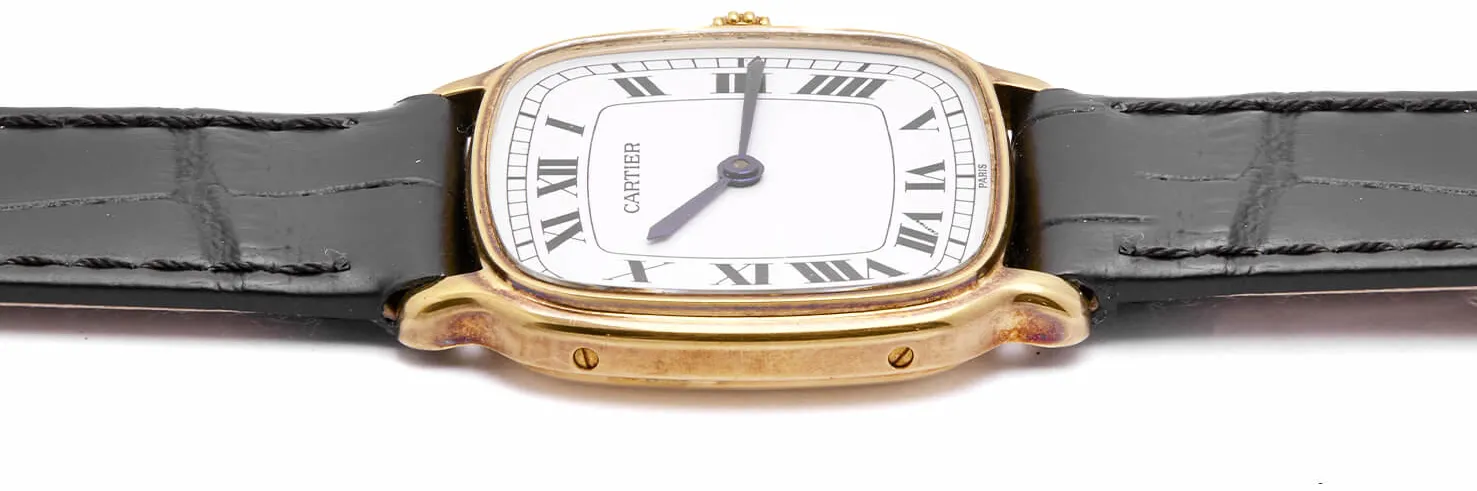 Cartier Paris 10715 27mm Oro giallo 18kt bianco 1