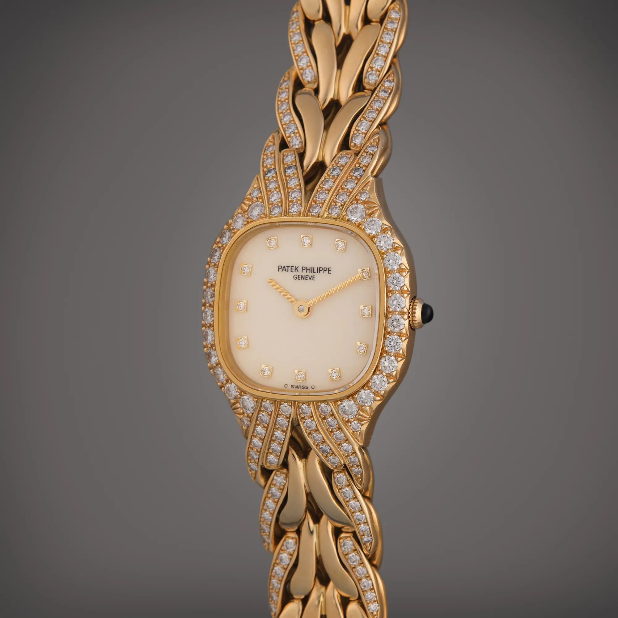 Patek Philippe La Flamme 4815/3J Yellow gold and Diamond Cream