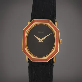 Piaget 9341 Yellow gold Black