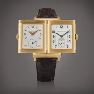 Jaeger-LeCoultre Reverso Duoface 270.1.54 Yellow gold Silver