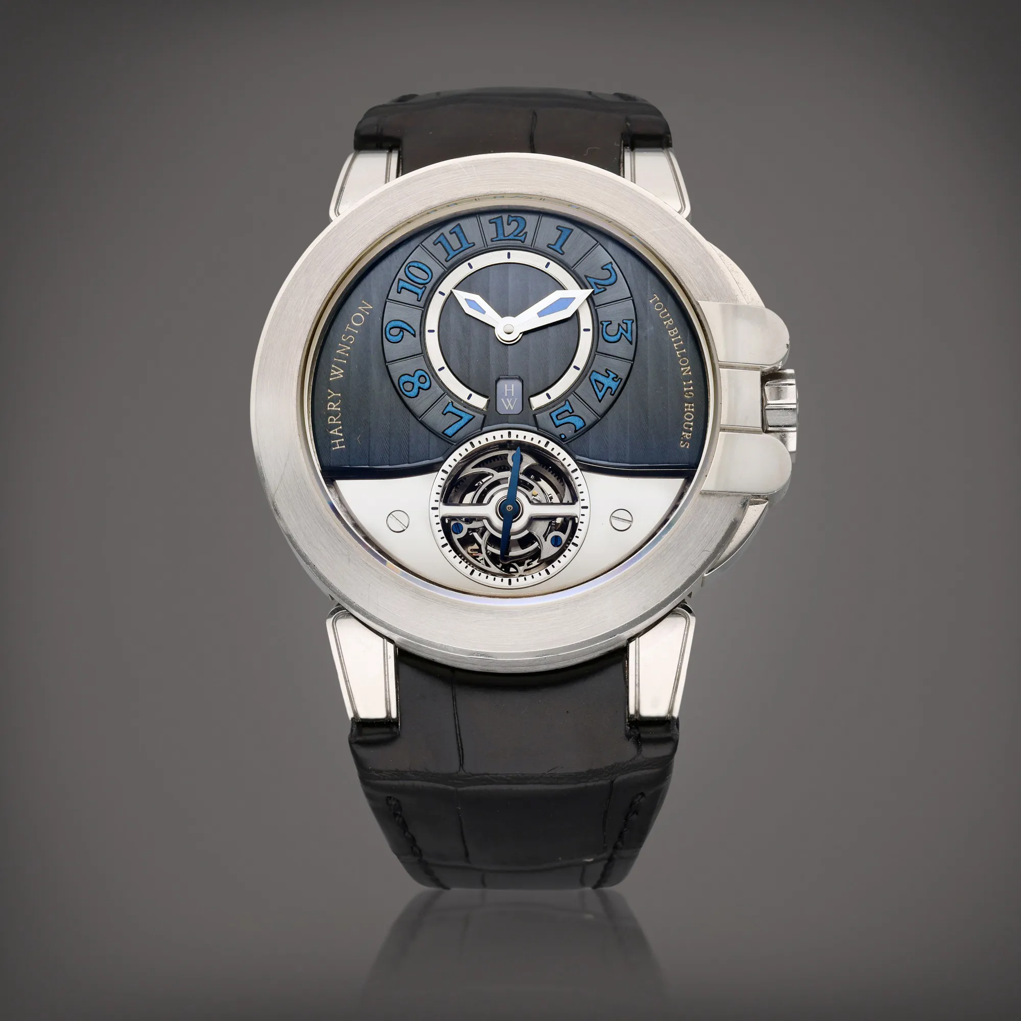 Harry Winston Ocean 400-MAT44WL.NA 44mm White gold Anthracite 1