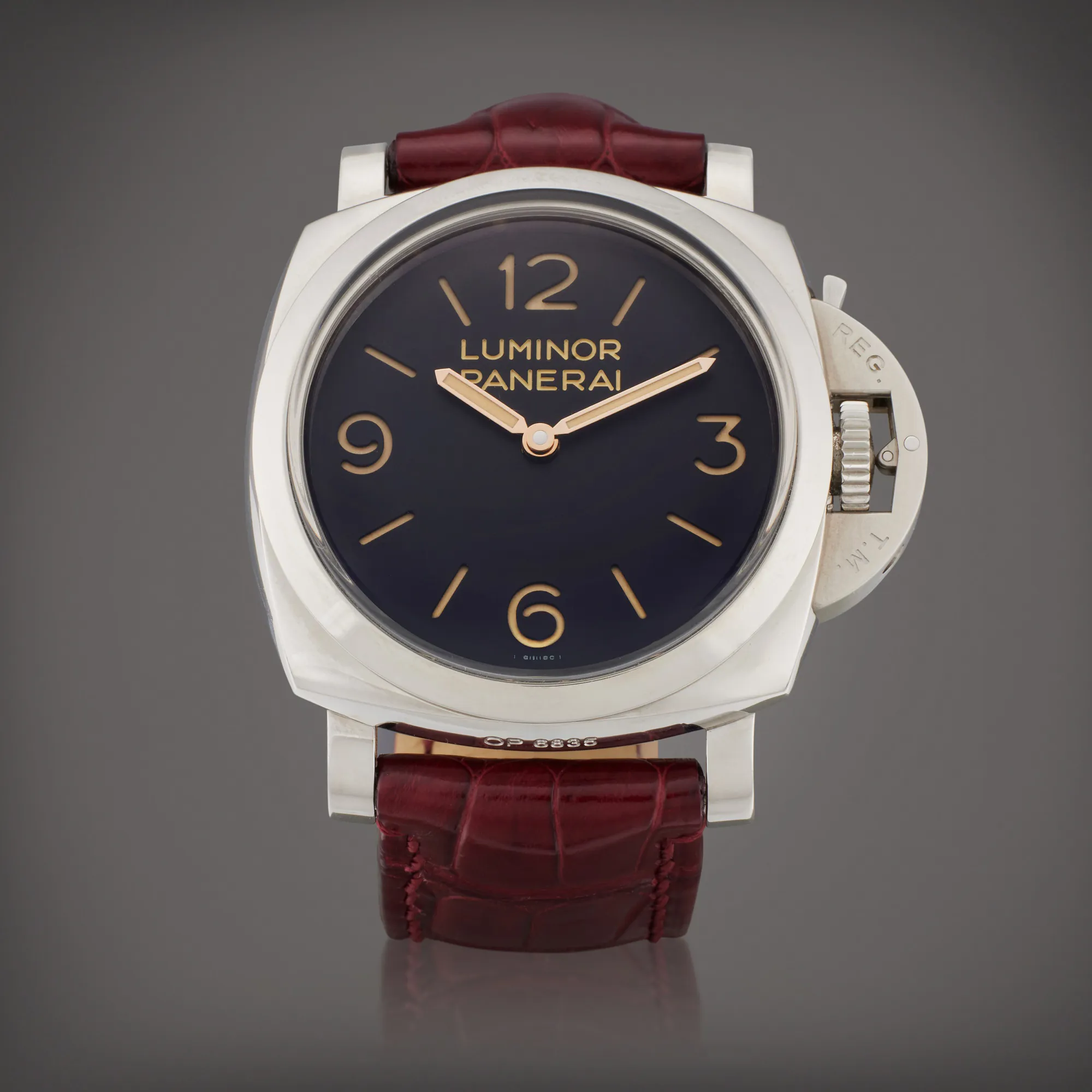 Panerai Luminor 1950 PAM 00372 47mm Stainless steel Black 1