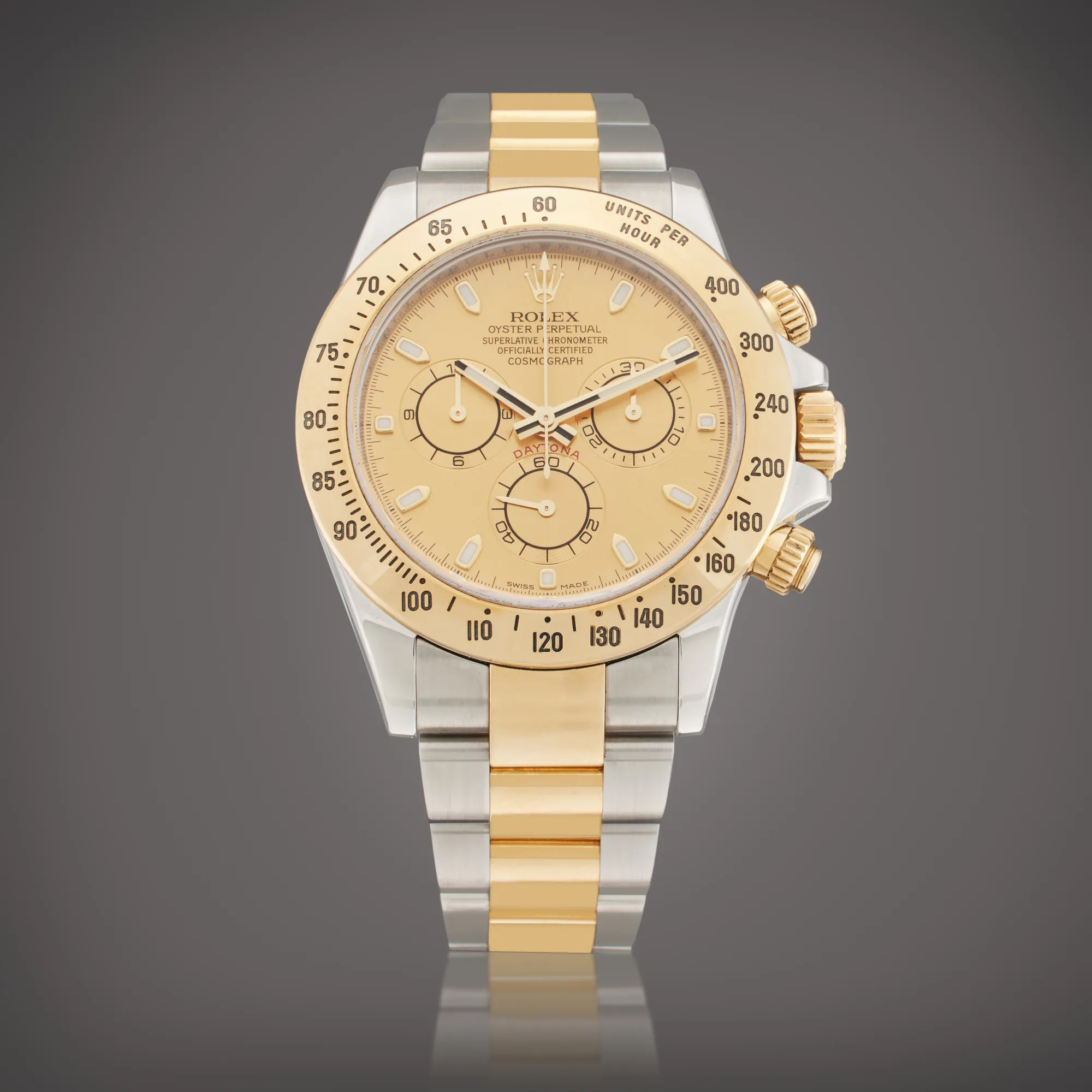 Rolex Daytona 116523 40mm Yellow gold and stainless steel Champagne 1