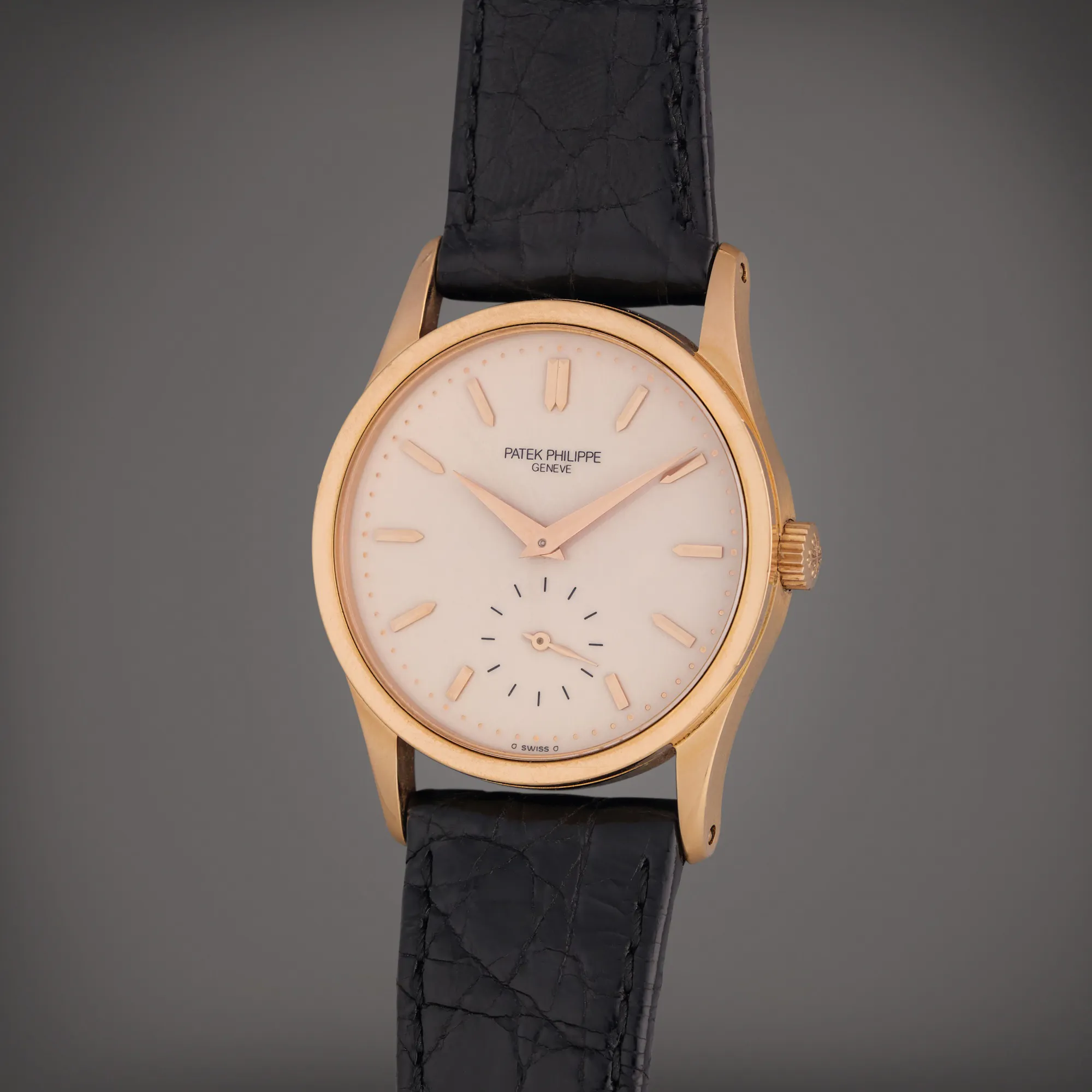 Patek Philippe Calatrava 3796 30.5mm Yellow gold Cream