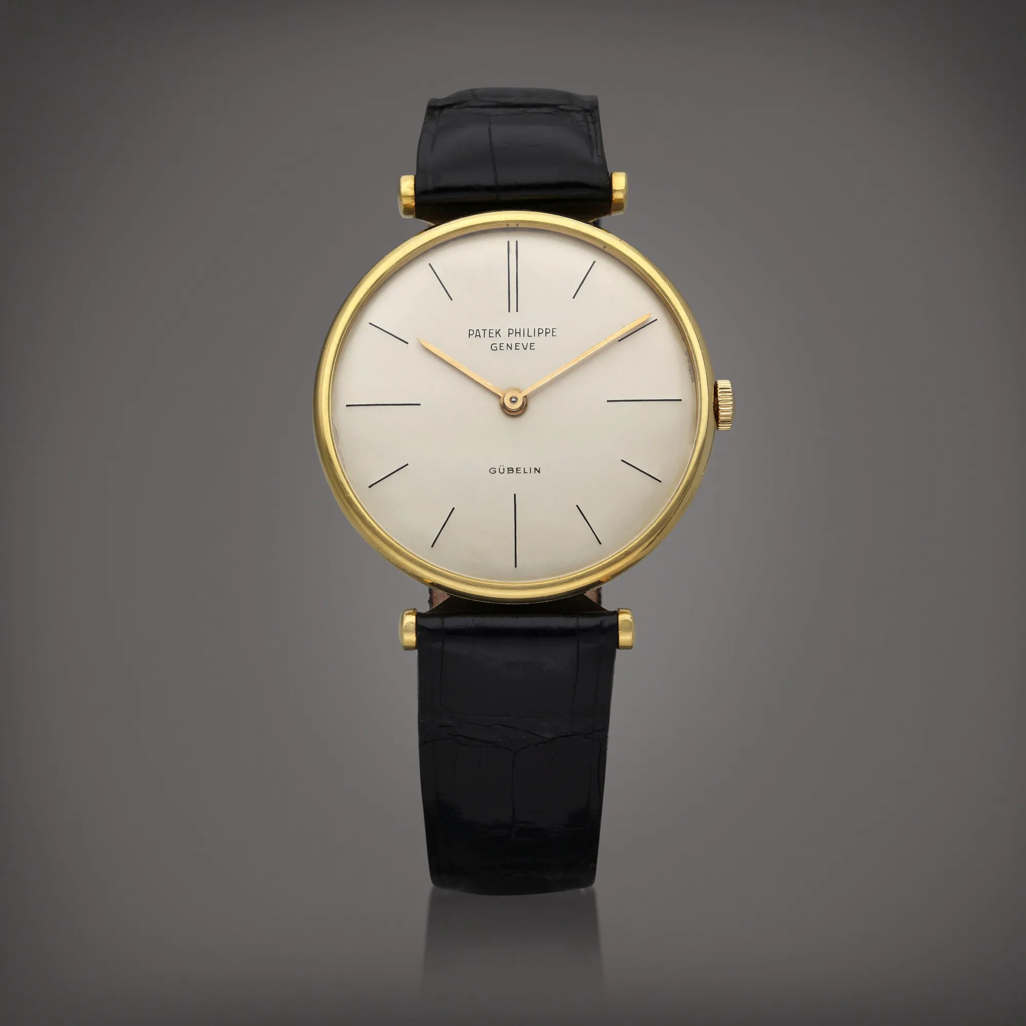 Patek Philippe Calatrava 2592 33mm Yellow gold Silver 2