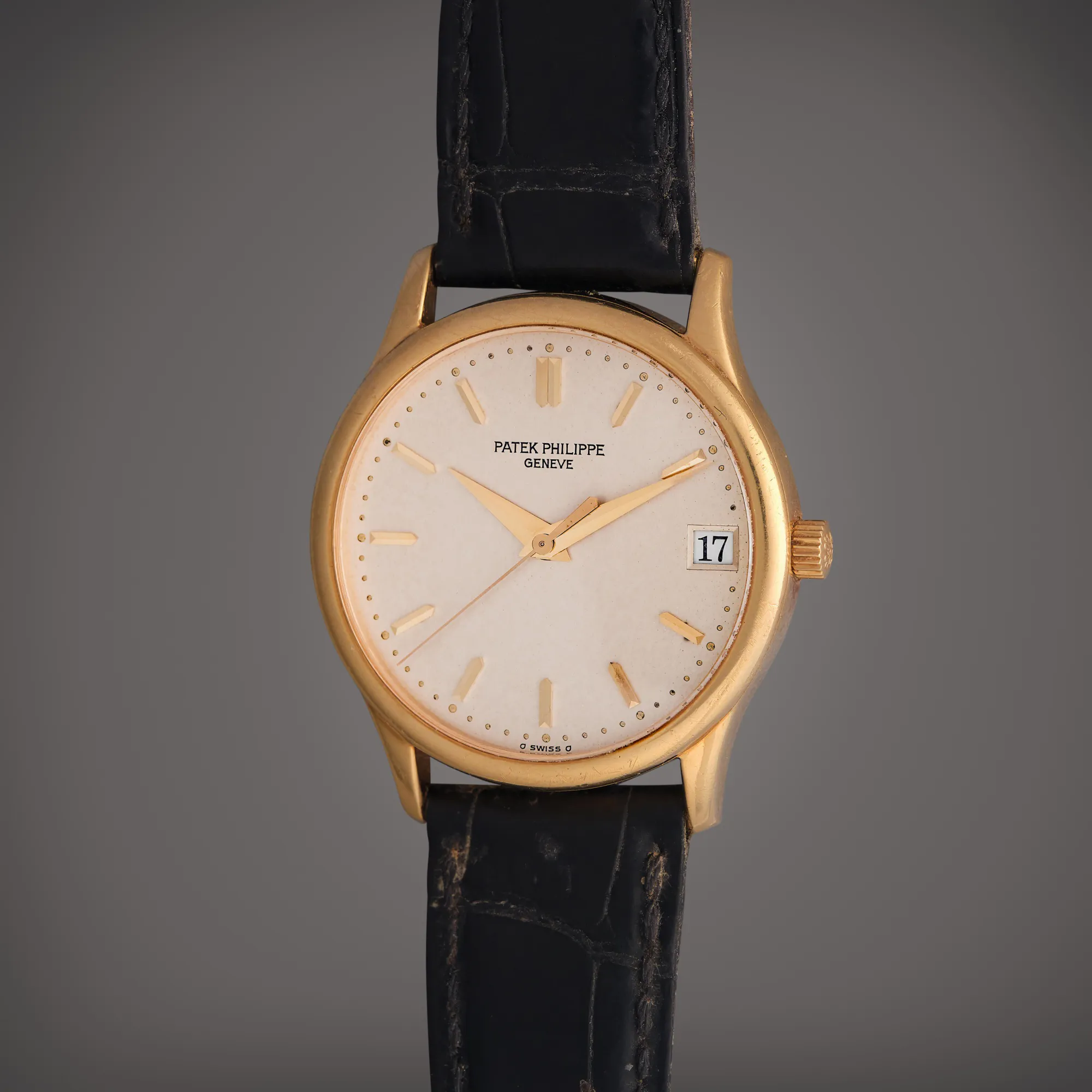 Patek Philippe Calatrava 3998 33.5mm Yellow gold Silver