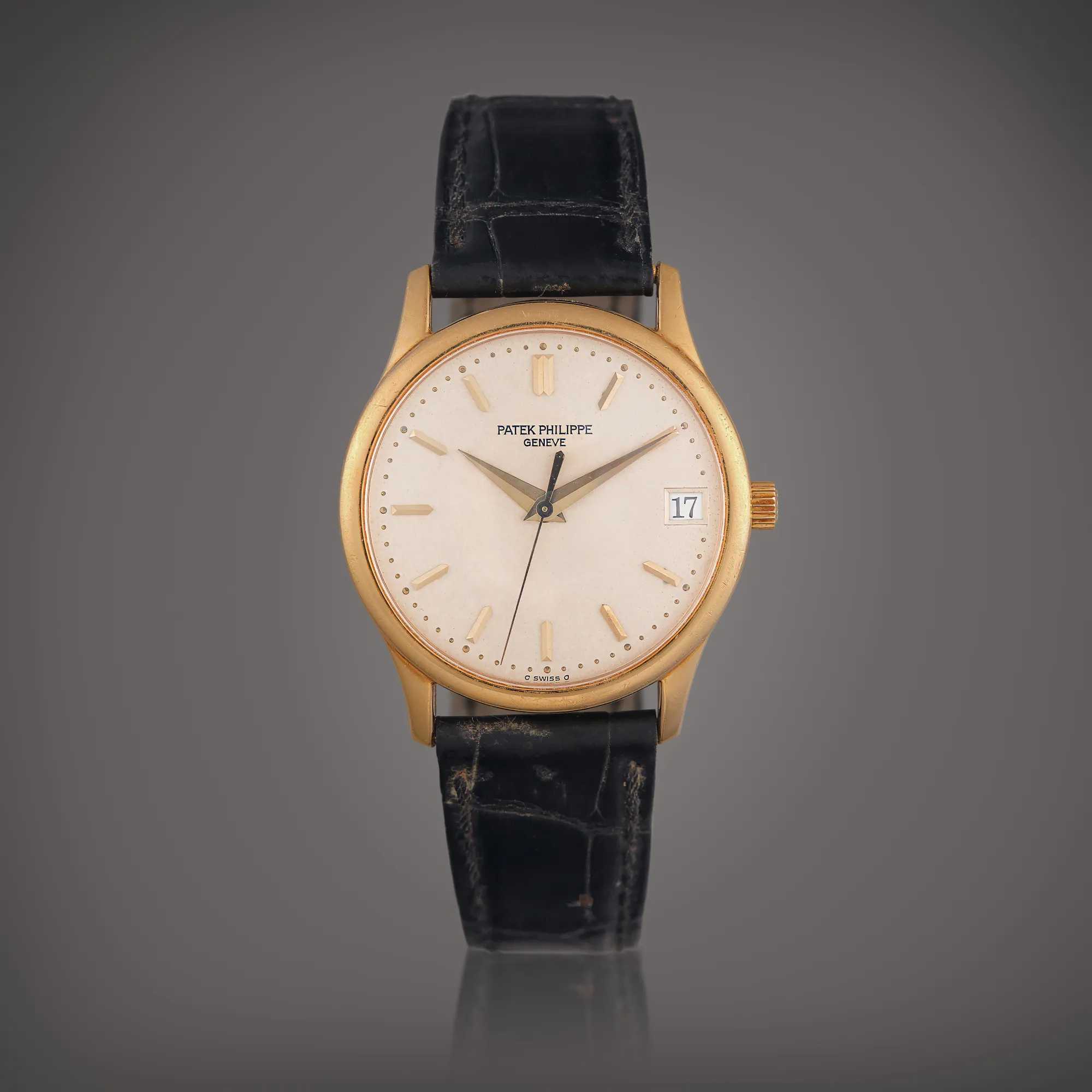 Patek Philippe Calatrava 3998 33.5mm Yellow gold Silver 1