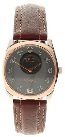 Rolex Cellini Danaos 4233 White gold Black