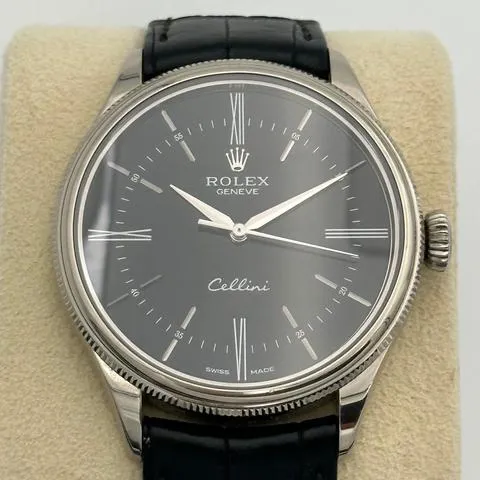 Rolex Cellini 50509 39mm White gold Black