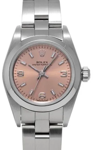 Rolex Oyster Perpetual 76080 24mm Stainless steel Rose