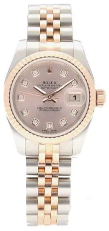 Rolex Lady-Datejust 179171G 29mm Yellow gold and Stainless steel Rose