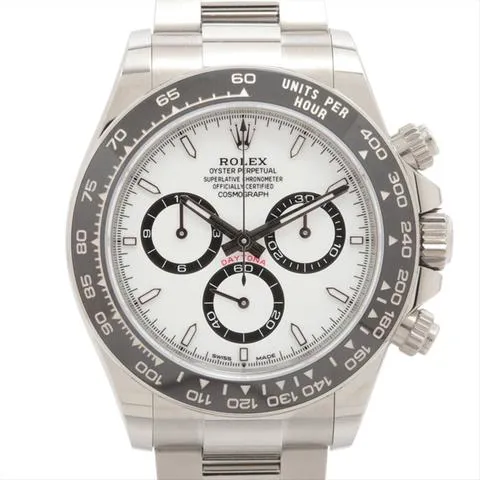 Rolex Daytona 126500LN 39mm Stainless steel White