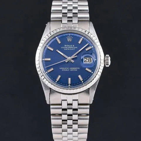 Rolex Datejust 36 1603 36mm Stainless steel Blue 3