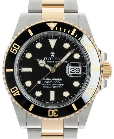 Rolex Submariner 126613LN 41mm Yellow gold and Stainless steel Black