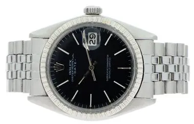 Rolex Oyster Perpetual Date 1505 34mm Stainless steel Black 1