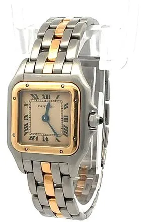 Cartier Panthère 166921 22mm Yellow gold and Stainless steel White 1